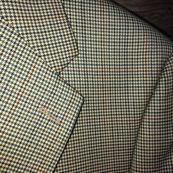 CHAPS 100% Wool Sport Coat 42T - Picture 2 of 7